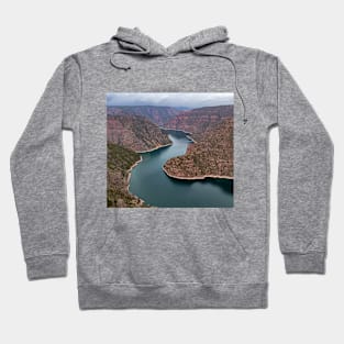 Red Hills, Green River Scenery Hoodie